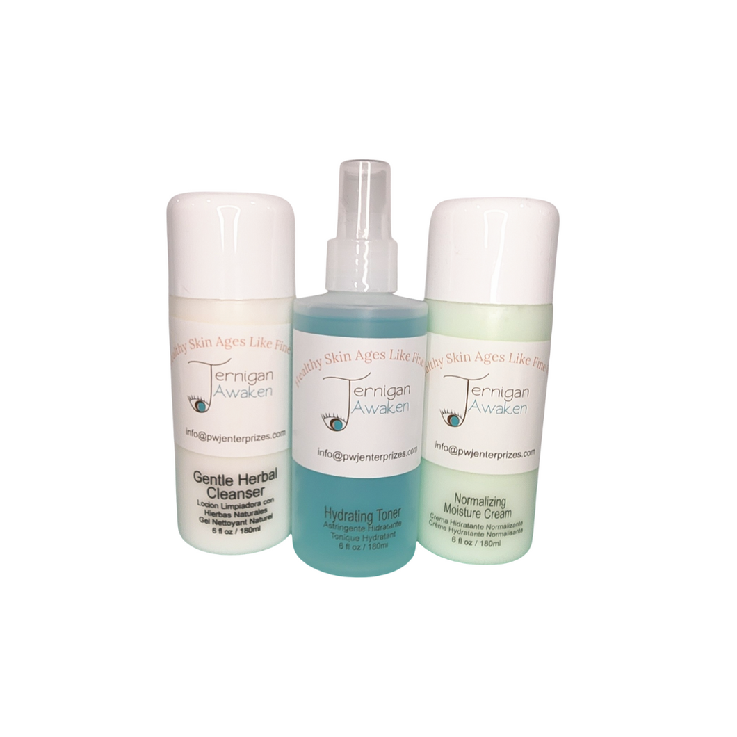 New Skin Care Bundle (with Gentle Herbal Cleanser)