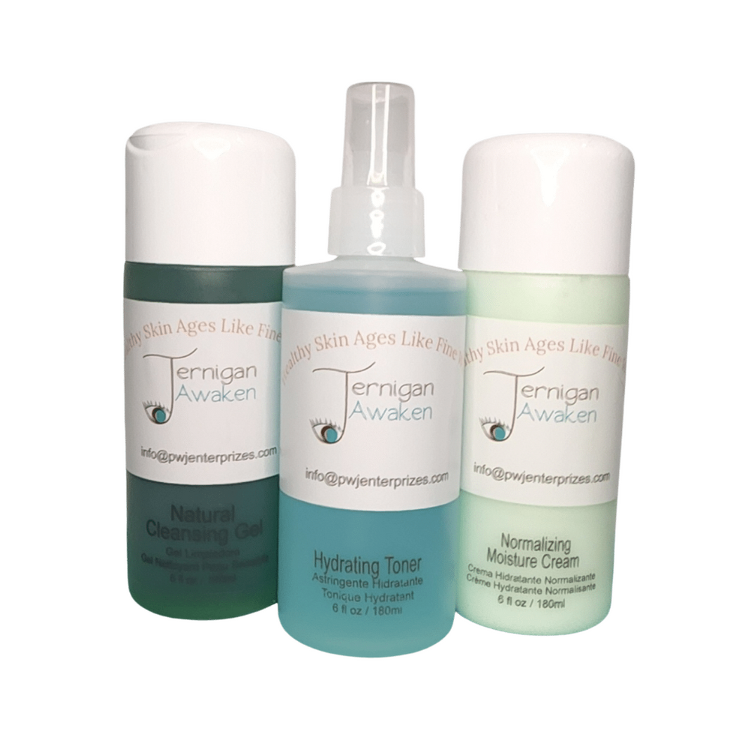 New Skin Care Bundle (with Natural Cleansing Gel)